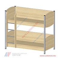 Кровать КР-123-АС (90х190) - мебель ЛЕРОМ во Владивостоке