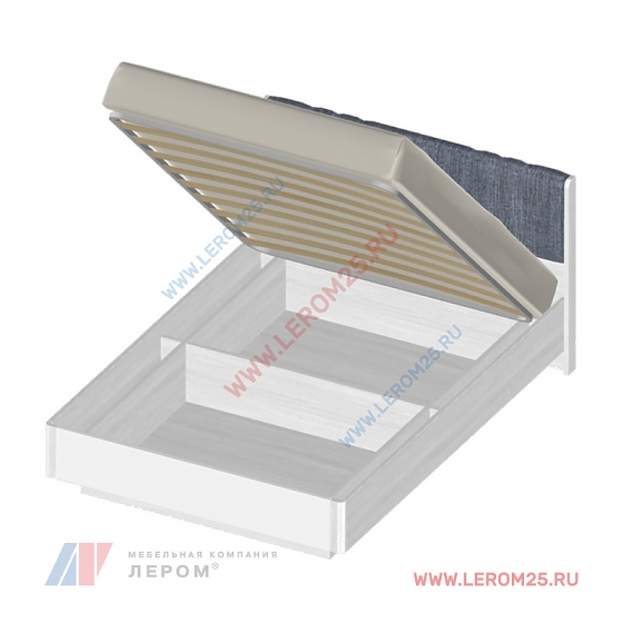 Кровать КР-4012-АС-ЛМ-В - мебель ЛЕРОМ во Владивостоке