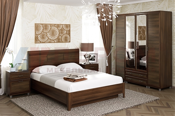 Спальня Мелисса - композиция 5 Акация Молдау - мебель ЛЕРОМ во Владивостоке