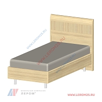 Кровать КР-2805-АС (90х190) - мебель ЛЕРОМ во Владивостоке