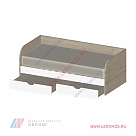 Кровать КР-117-АС-ЛМ (90х190) - мебель ЛЕРОМ во Владивостоке
