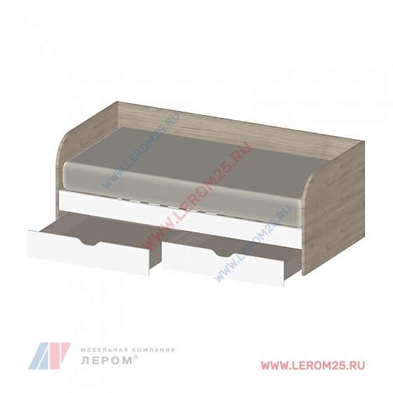 Кровать КР-117-СЯ-ЛМ (90х190) - мебель ЛЕРОМ во Владивостоке