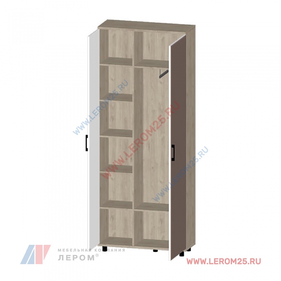 Шкаф ШК-5033-АС-ЛМ - мебель ЛЕРОМ во Владивостоке