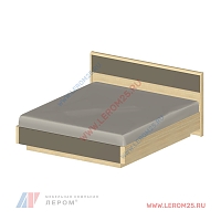 Кровать КР-4004-АС-ЛМ - мебель ЛЕРОМ во Владивостоке