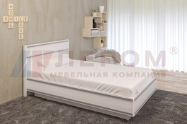 Кровать Карина КР-1001 Снежный Ясень - мебель ЛЕРОМ во Владивостоке
