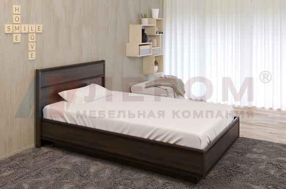 Кровать Карина КР-1002 Акация Молдау - мебель ЛЕРОМ во Владивостоке