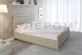 Кровать Карина КР-1023 Гикори Джексон светлый - мебель ЛЕРОМ во Владивостоке