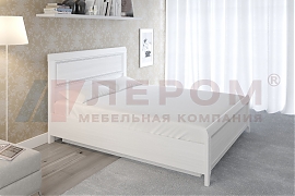 Кровать Карина КР-1023 Снежный Ясень - мебель ЛЕРОМ во Владивостоке