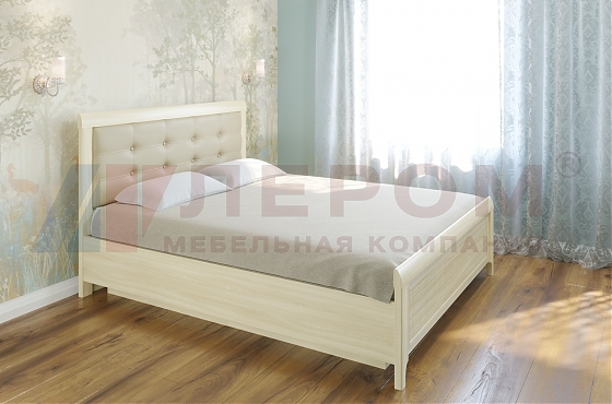Кровать Карина КР-1034 Ясень Асахи - мебель ЛЕРОМ во Владивостоке