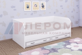 Кровать Карина КР-1042 Снежный Ясень - мебель ЛЕРОМ во Владивостоке