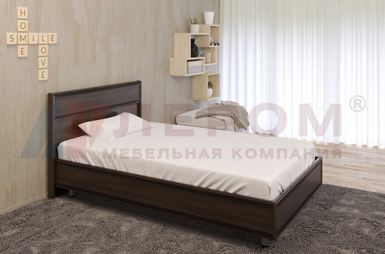 Кровать Карина КР-2001 Акация Молдау - мебель ЛЕРОМ во Владивостоке