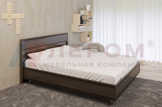 Кровать Карина КР-2002 Акация Молдау - мебель ЛЕРОМ во Владивостоке