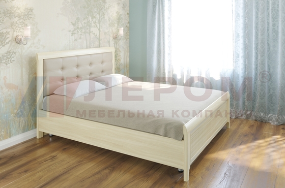 Кровать Карина КР-2034 Ясень Асахи - мебель ЛЕРОМ во Владивостоке