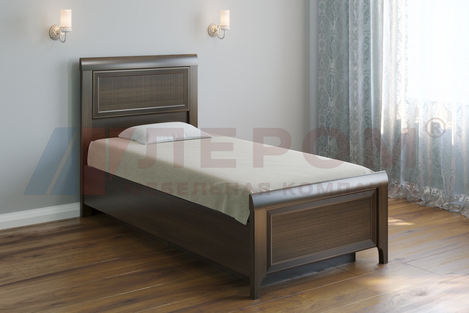 Кровать Карина КР-1025 Акация Молдау готовый комплект – корпусная ...